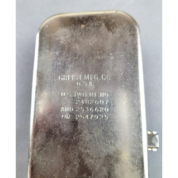 Vintage Greist Rotary Buttonholer Attachment in Box Manual 5 Attachments JH1502 - Picture 4 of 8